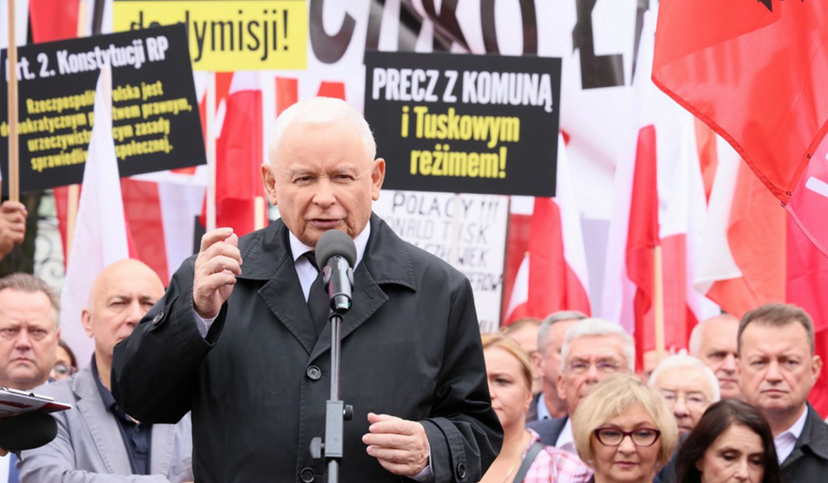 Prezes Kaczyński uznał, że aresztowanie księdza salcesoniarza to atak na Kościół