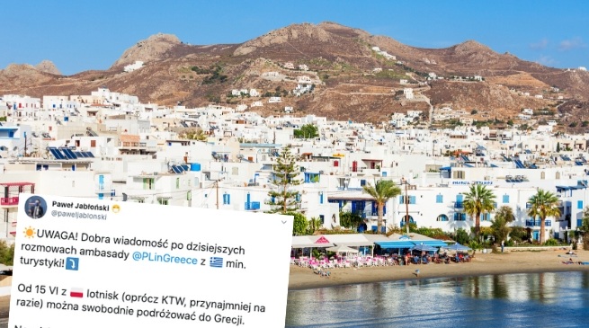 Po interwencji ambasady Grecja jednak wpuści Polaków na wakacje 