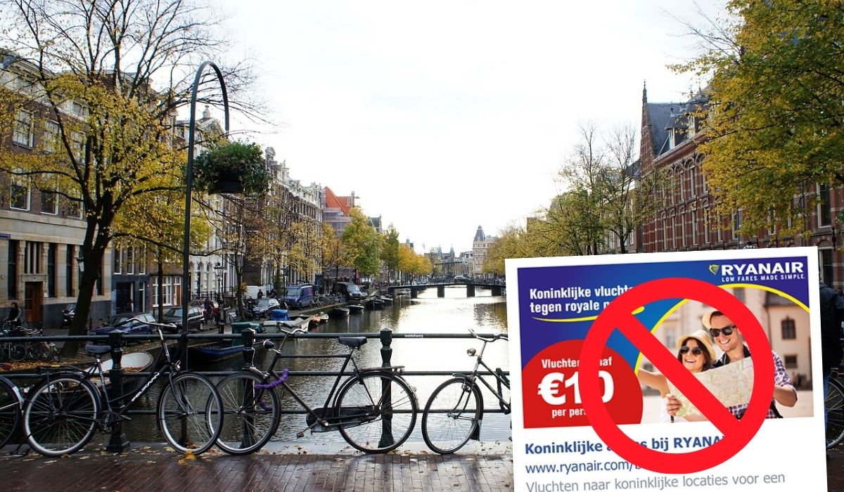 Amsterdam: reklamy tanich lotów i diesli będą traktowane jak reklamy papierosów, czyli zakazane