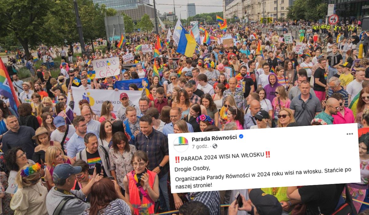 Parada Równości stoi pod znakiem zapytania, organizatorzy mówią o wrogim przejęciu fundacji