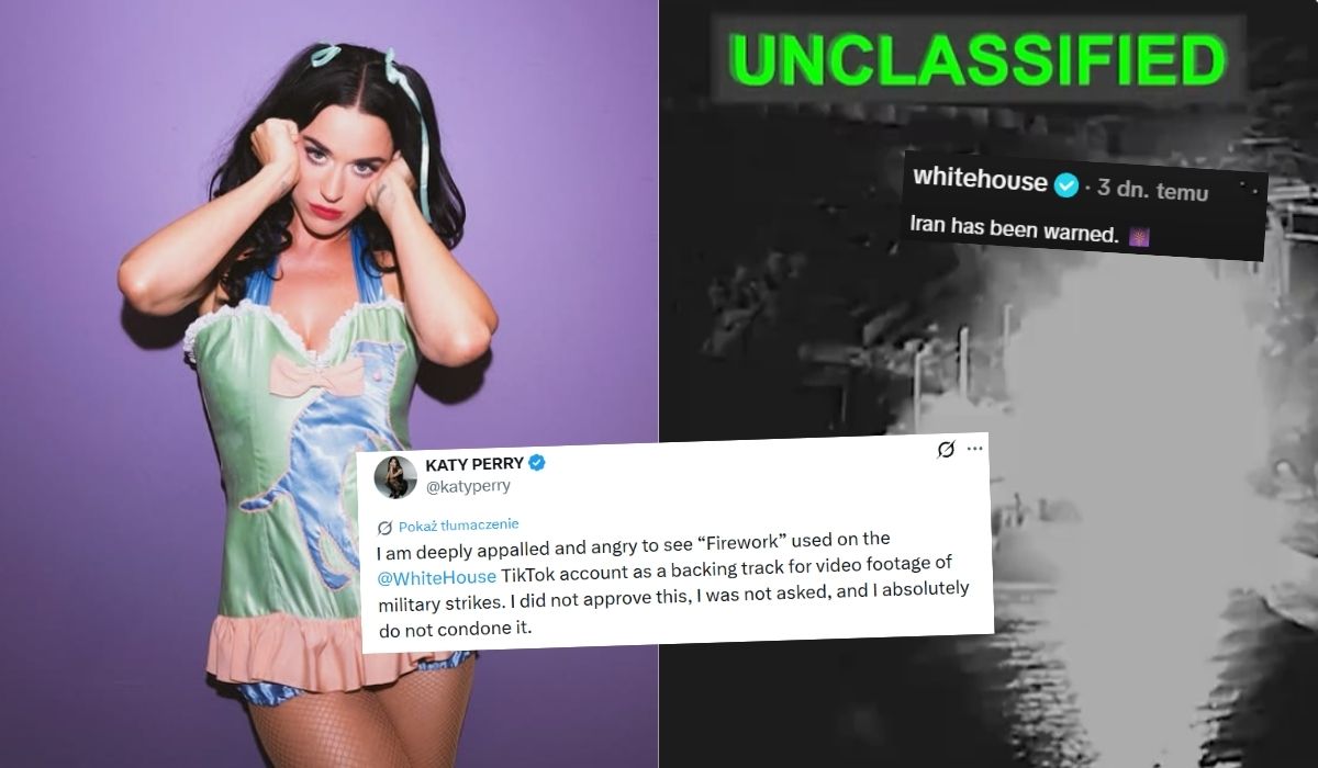 Katy Perry protestuje przeciwko używaniu jej muzyki w nagraniach ataków rakietowych przez Biały Dom