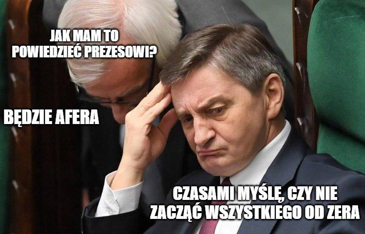 Sawicki: w służbowym mieszkaniu Kuchcińskiego mieszka jego syn z rodziną
