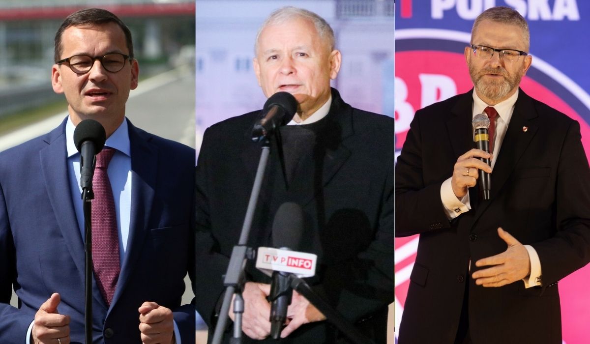 Sondaż: Kaczyński najgorzej ocenianym politykiem, za nim Morawiecki i Braun