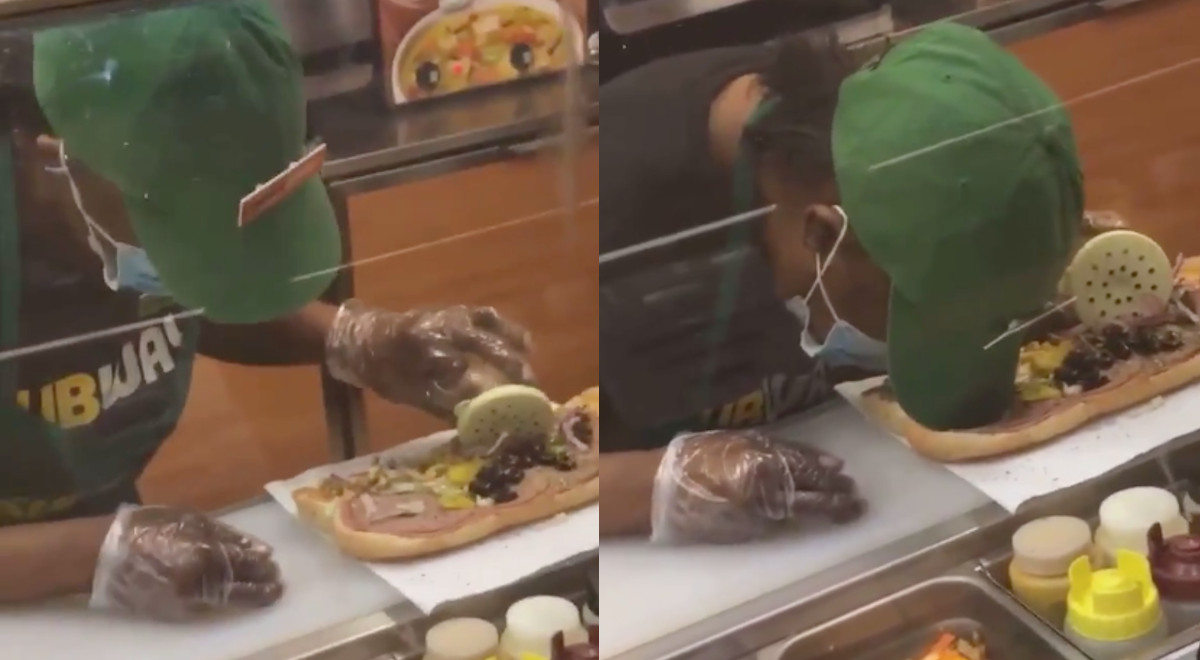 USA: pracownica Subwaya zasnęła w trakcie robienia kanapki, nagranie stało się viralem