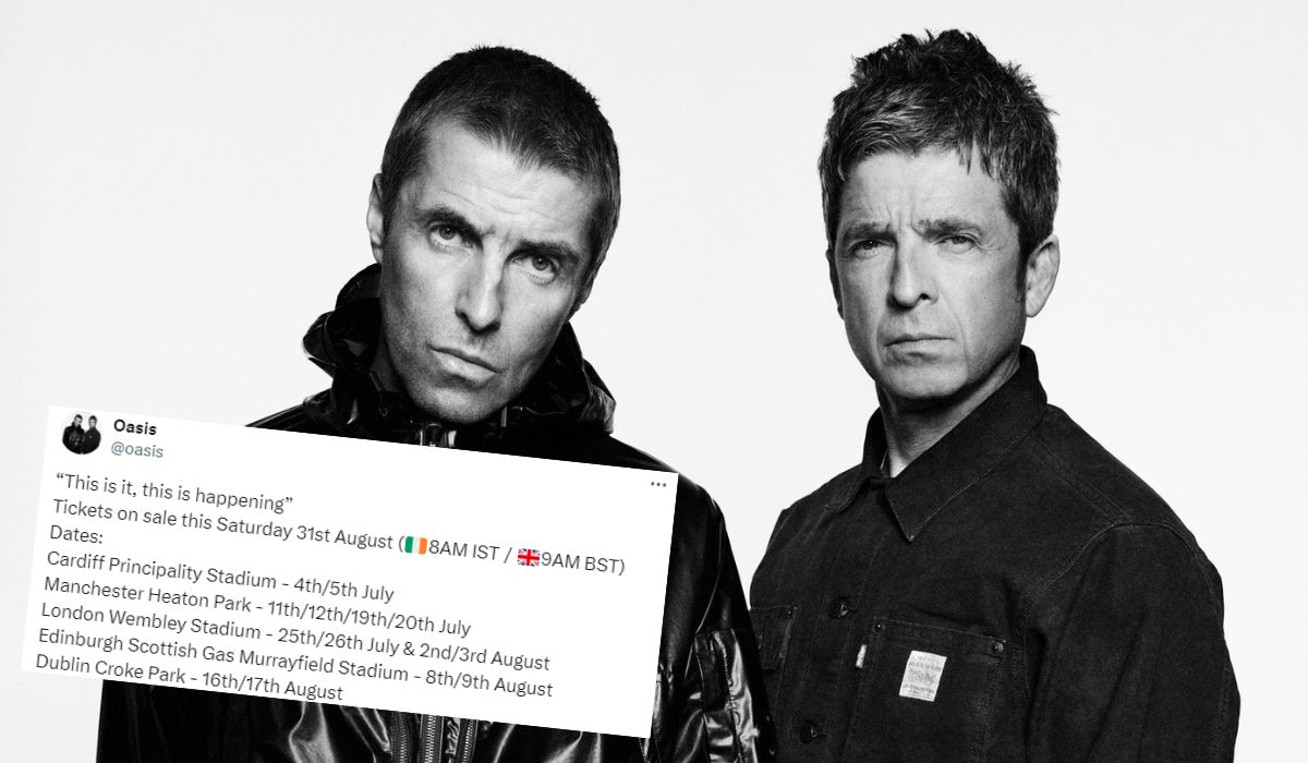 Z jakiegoś powodu zespół Oasis się reaktywował i zapowiada trasę koncertową