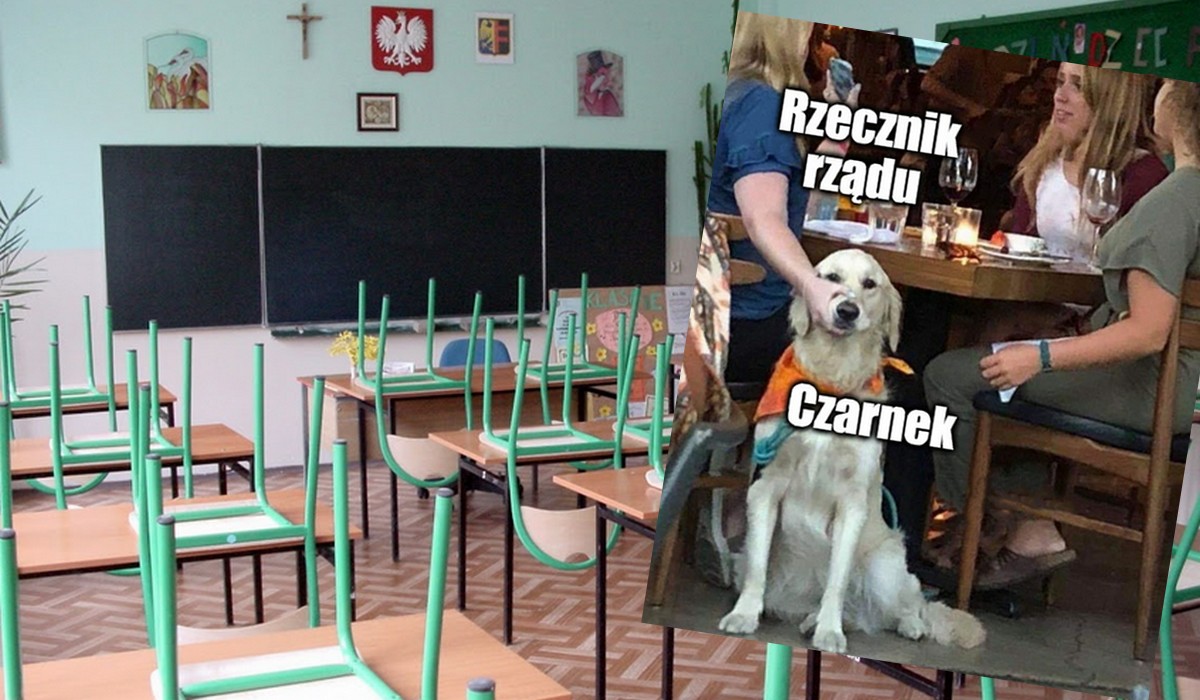 Minister Czarnek mówił o 100 000 nauczycieli do zwolnienia, a rzecznik rządu mówi, że nieprawda i że jakoś to będzie