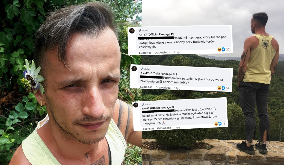 Raper Ak-47 tłumaczy, że Ziemia jest płaska, a "heliocentryzm" to taki sam spisek jak np. pandemia