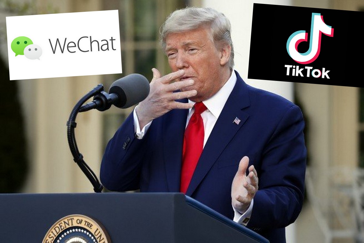 Chińskie aplikacje TikTok i WeChat od niedzieli zakazane w USA