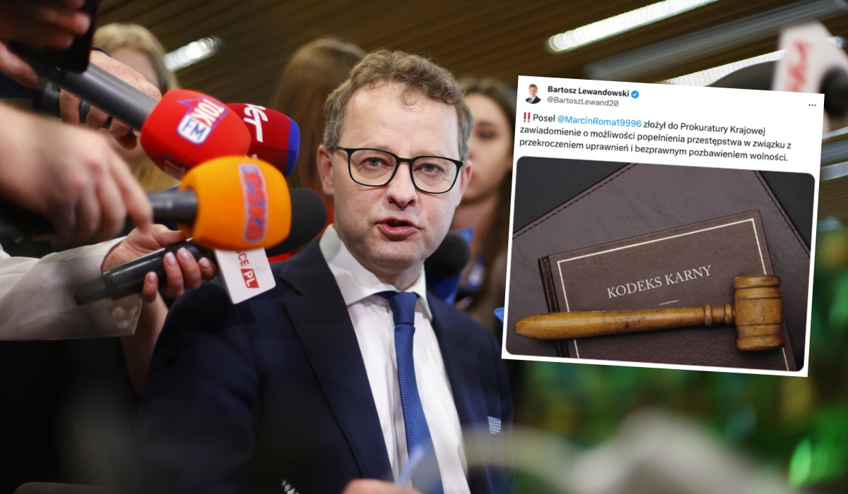 Marcin Romanowski złożył zawiadomienie do prokuratury, skarży się na bezprawne zatrzymanie 