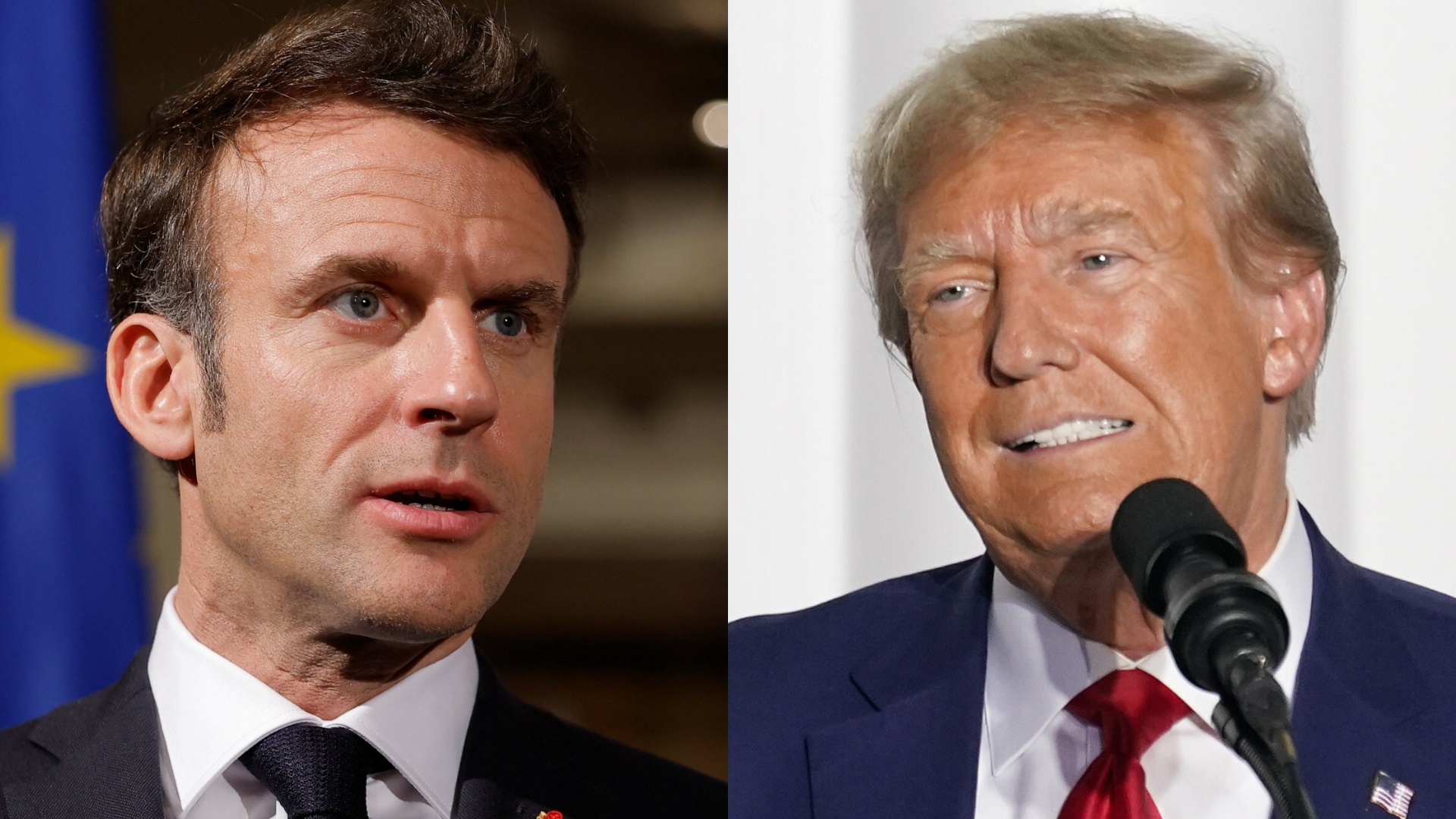 Trump planuje nałożyć 200-procentowe cło na francuskie wina i szampany, bo Macron nie chce do Rady Pokoju