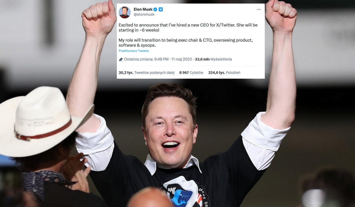 Elon Musk przestaje być szefem Twittera, nowa CEO ma przejąć stery za 6 tygodni