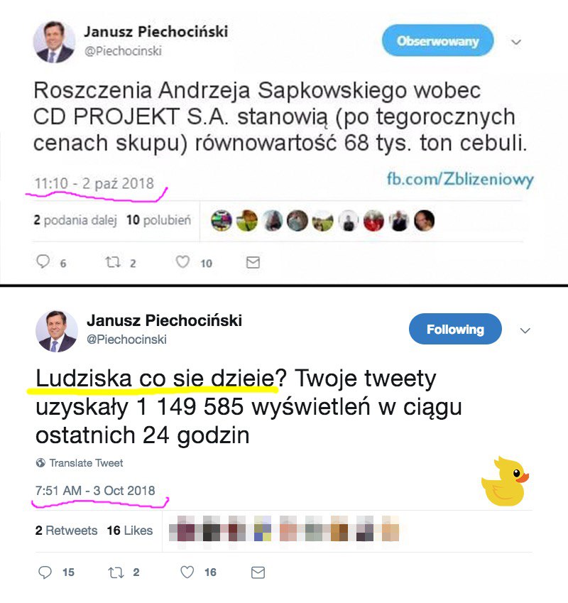 Janusz Piechociński zaskoczony popularnością