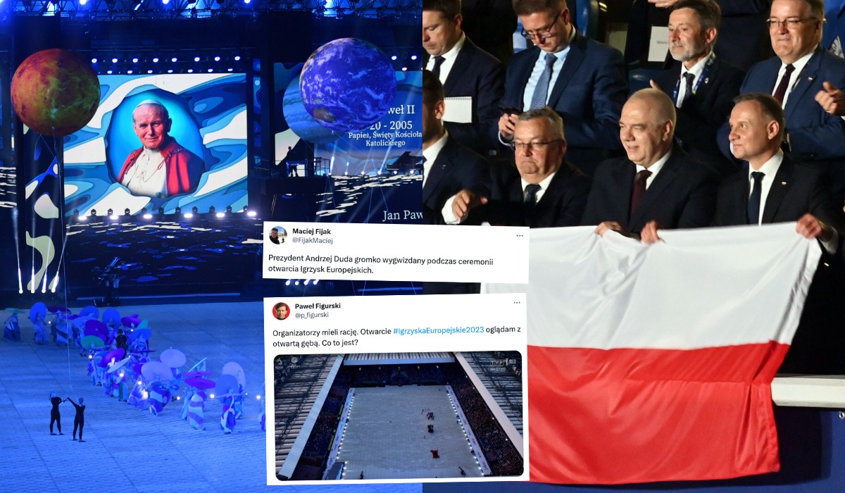 Otwarcie Igrzysk Europejskich trochę nie pykło, pomimo 23 mln zł i braci Golec