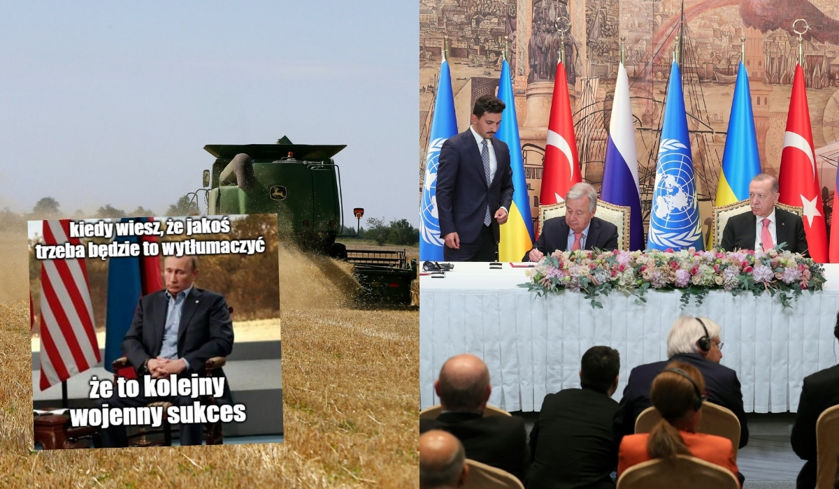 Ukraińskie zboże jednak będzie eksportowane, udało się osiągnąć porozumienie pomiędzy Rosją, ONZ, Turcją i Ukrainą