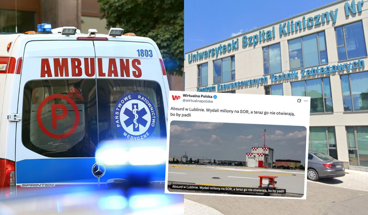 Lublin: chociaż sytuacja szpitali jest fatalna, nowy SOR czeka na otwarcie już trzy lata