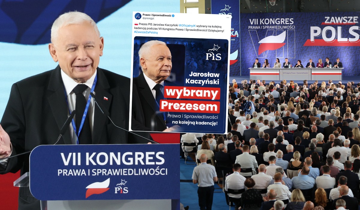 Prezesowi Kaczyńskiemu się poszczęściło i został znowu wybrany na prezesa PiS