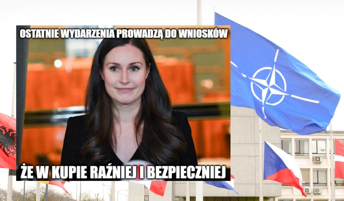 Finlandia: poparcie akcesji do NATO bardzo mocno wzrosło, w lutym było 50%, teraz jest 76%