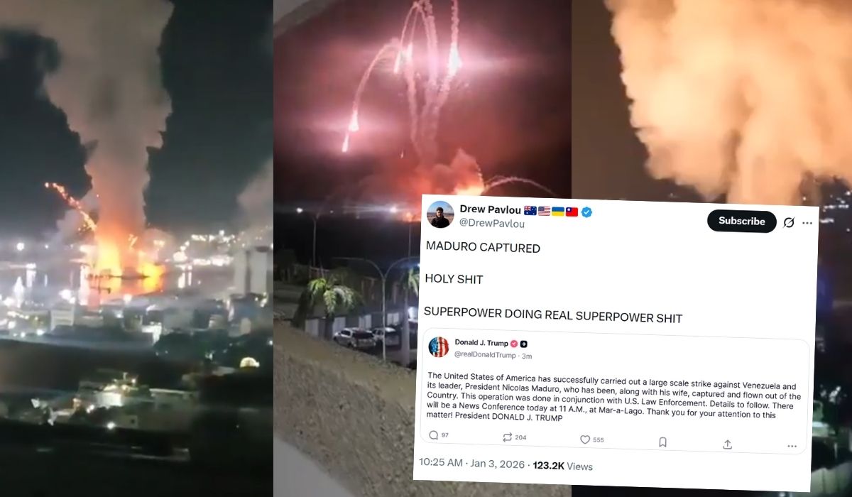 USA zaatakowały Wenezuelę, Trump twierdzi, że to wojna z narkotykami