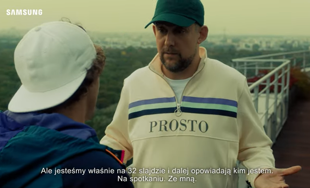 Sokół trochę występuje w reklamie Samsunga, a trochę toczy bekę z działu marketingu