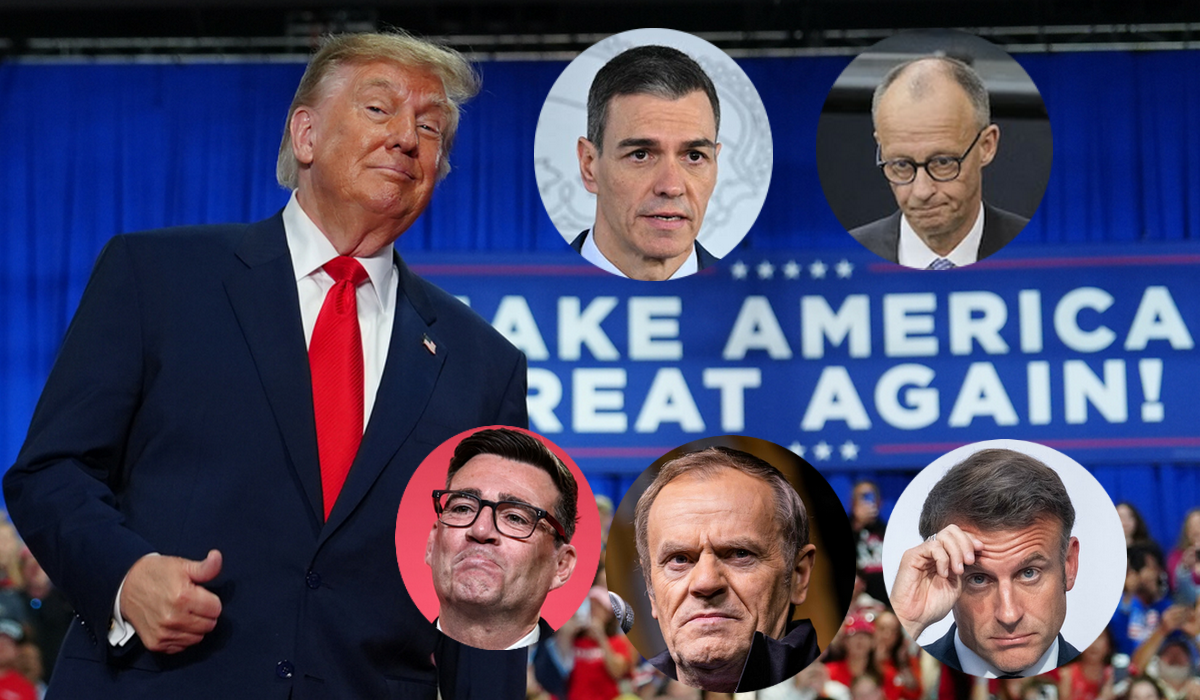 Donald Trump grozi, że jeśli Europa nie znajdzie właściwej drogi, to USA ją zostawią 