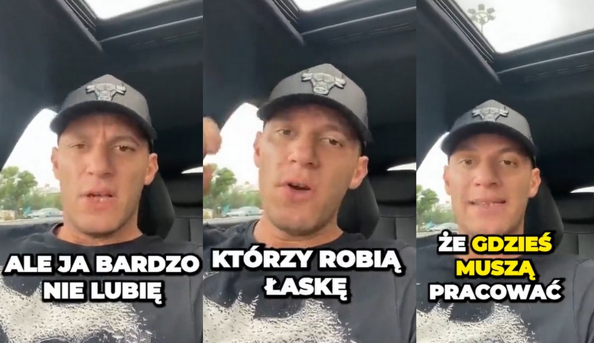 Dziki Trener pochwalił się, jak wnerwił kasjerkę "patusiarę", która nie dość dobrze go obsłużyła