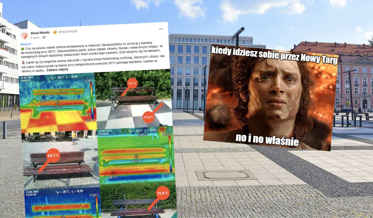 Wrocław: w najgorętszych miejscach dzięki betonozie temperatura sięgała 77 stopni