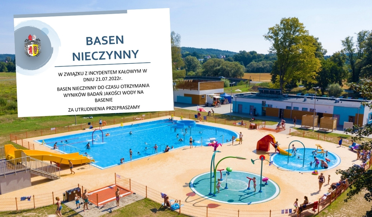 Basen we Lwówku Śląskim wznowił swoją działalność po incydencie kałowym