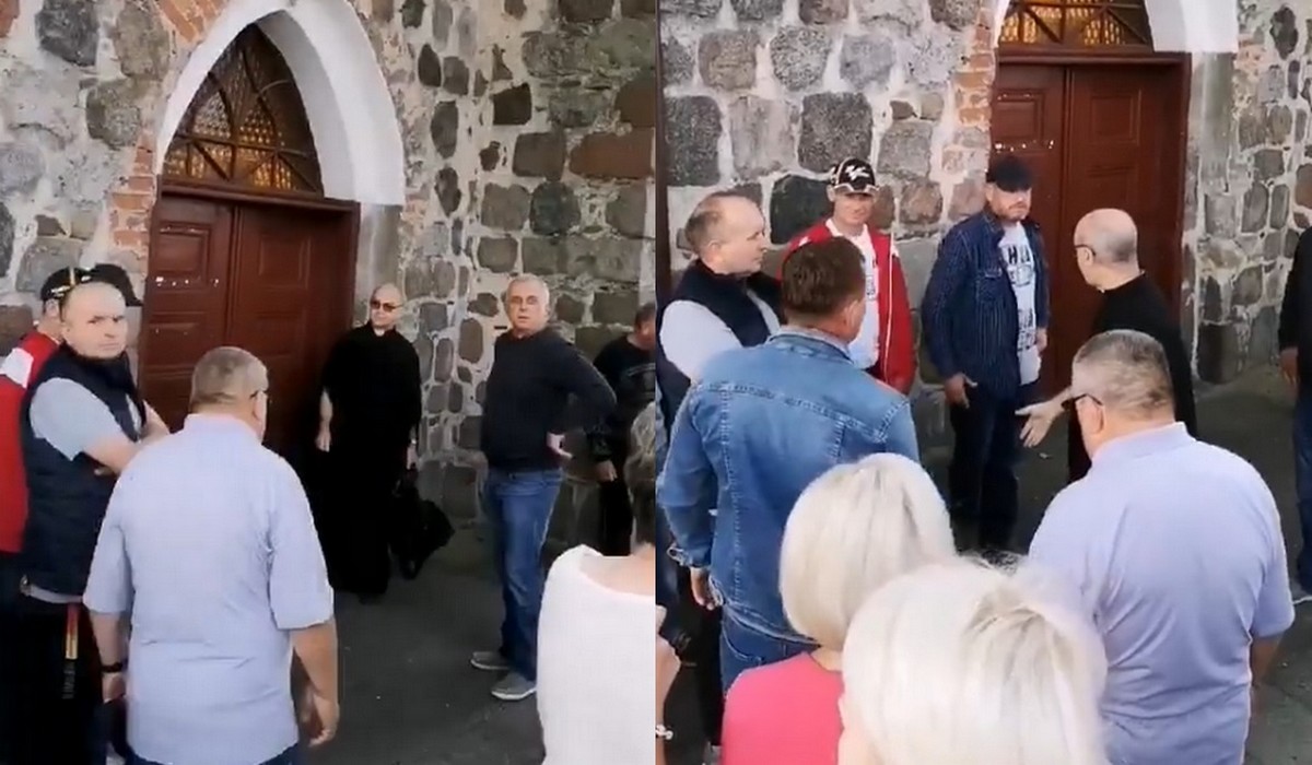 Nowielin: miejscowy ksiądz poniżał swoich parafian, więc ci zamknęli przed nim kościół i zabrali mu klucze