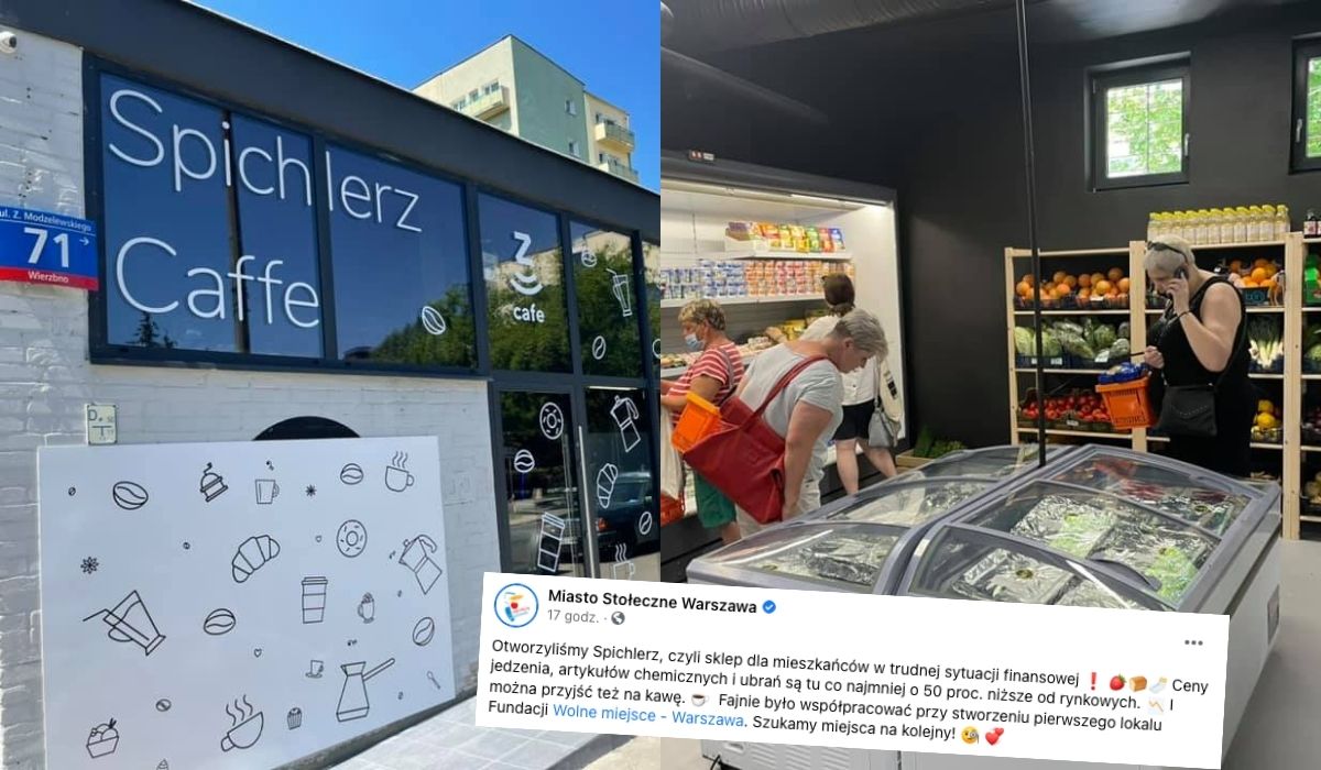 W Warszawie otwarto kolejny sklep socjalny