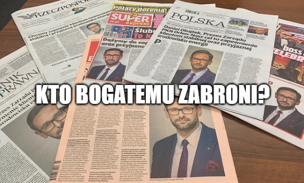 Wciskanie Obajtka na pierwsze strony gazet było warte 3,7 mln zł, za tyle można było utrzymać telefon zaufania przez 4 lata