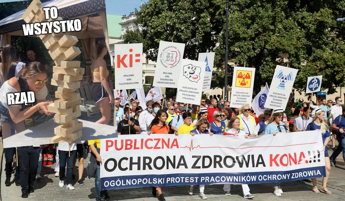 Rząd dalej traktuje medyków z buta, więc zapowiada się na zaostrzenie protestów