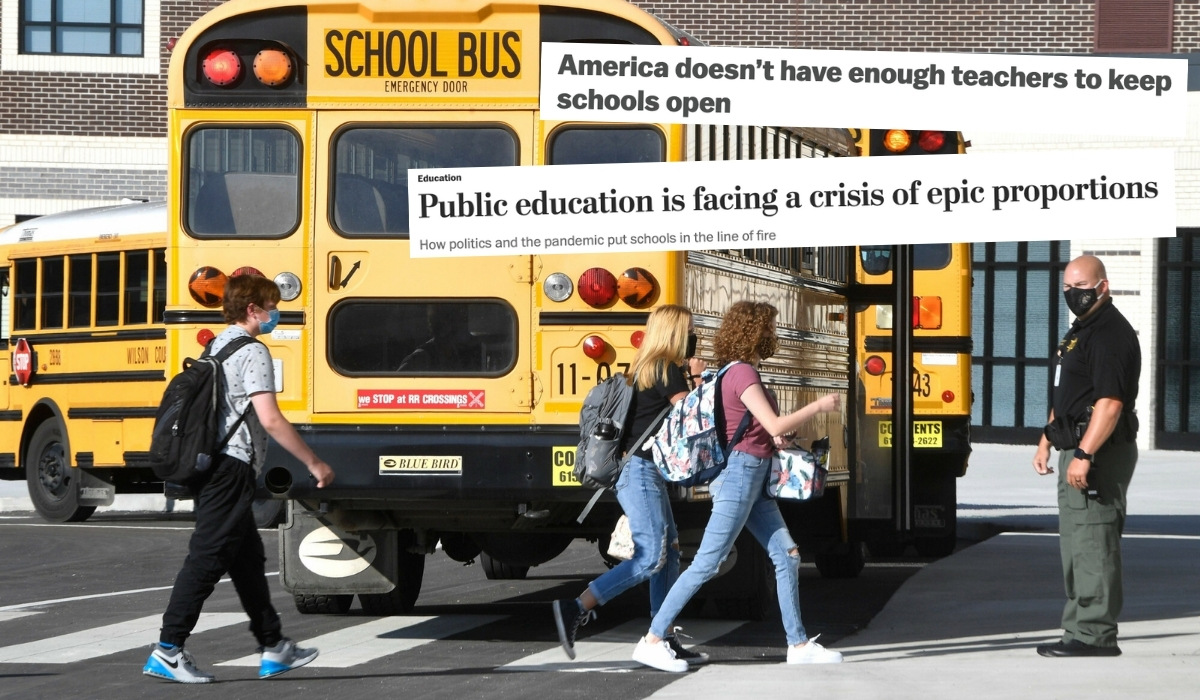 Edukacja w USA w coraz większym kryzysie, więcej niż połowa nauczycieli chce wcześniej odejść z pracy