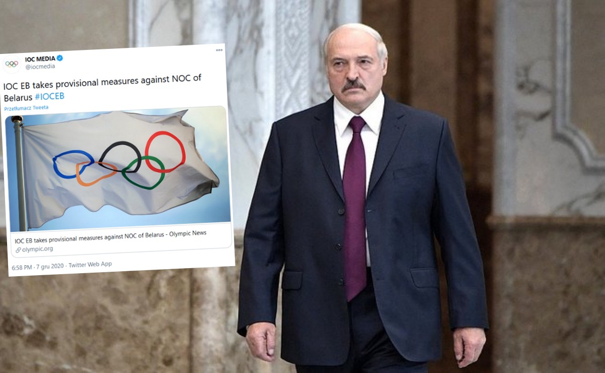 Łukaszenka dostał bana od MKOI i nie pojawi się na igrzyskach w Tokio