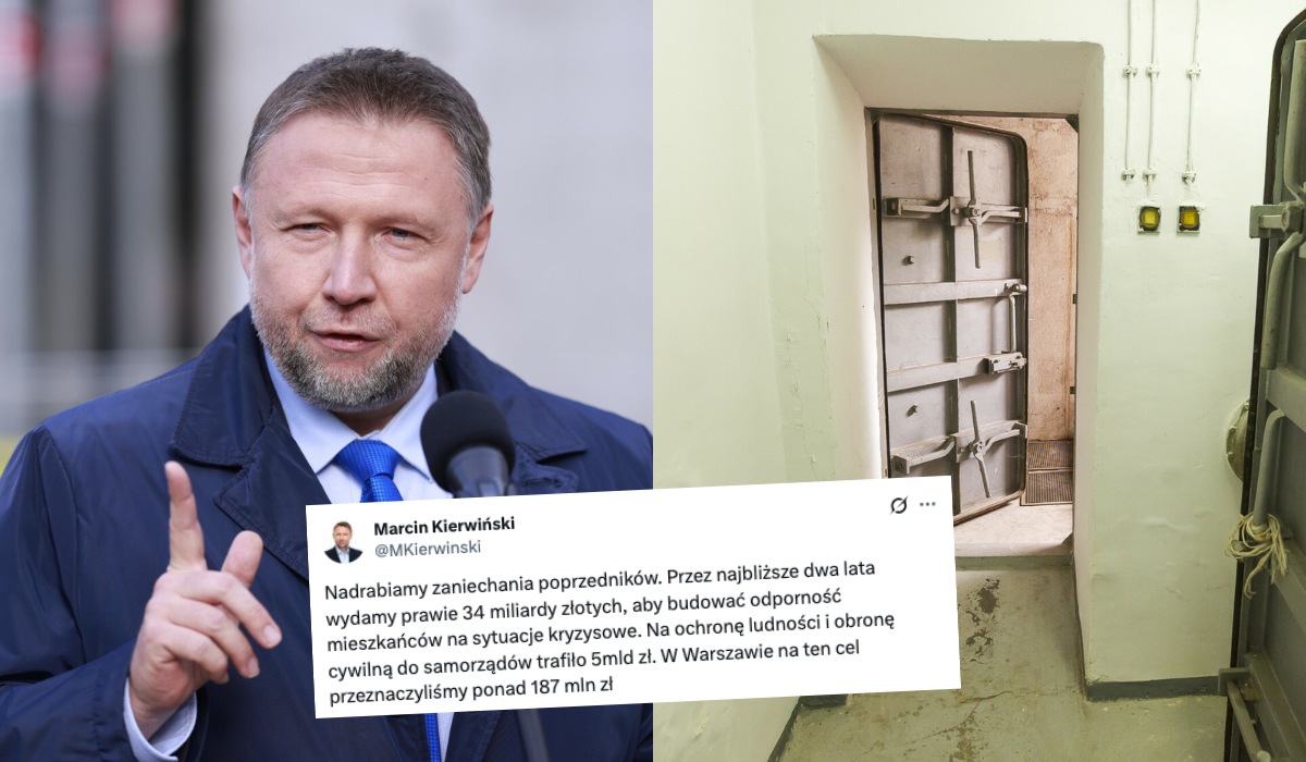 Minister zapowiedział miliardy na budowę schronów, których na razie w Polsce prawie nie mamy