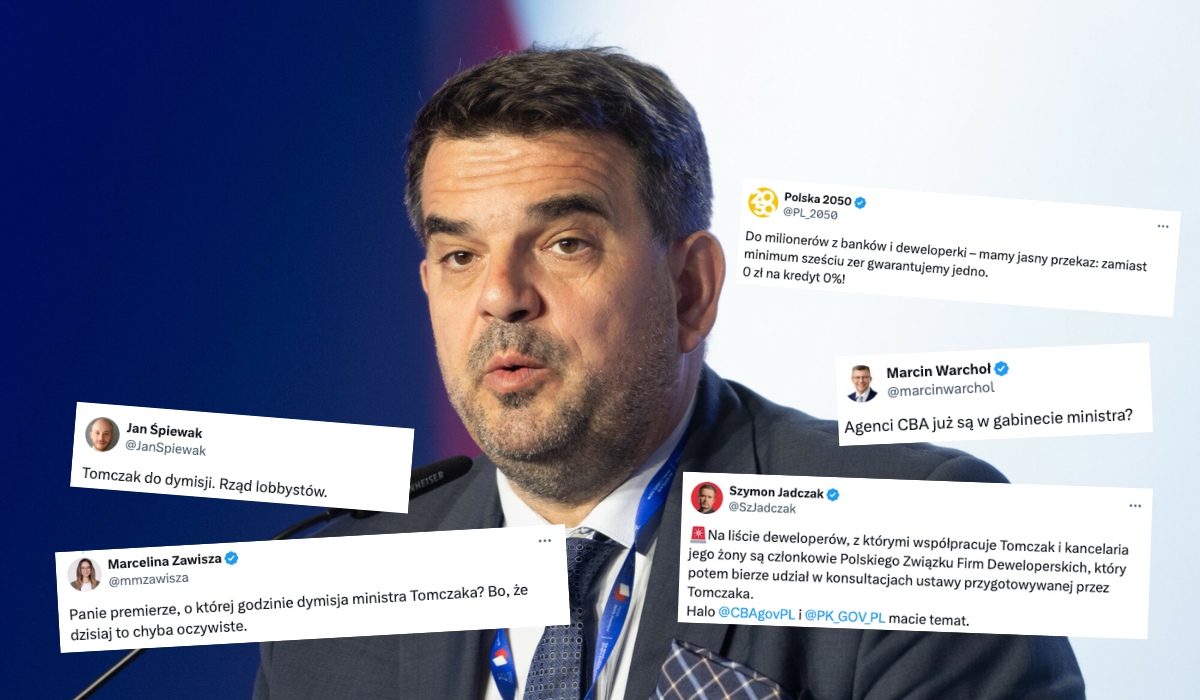 Wiceminister, którego kancelaria obsługuje deweloperów, podał się do dymisji