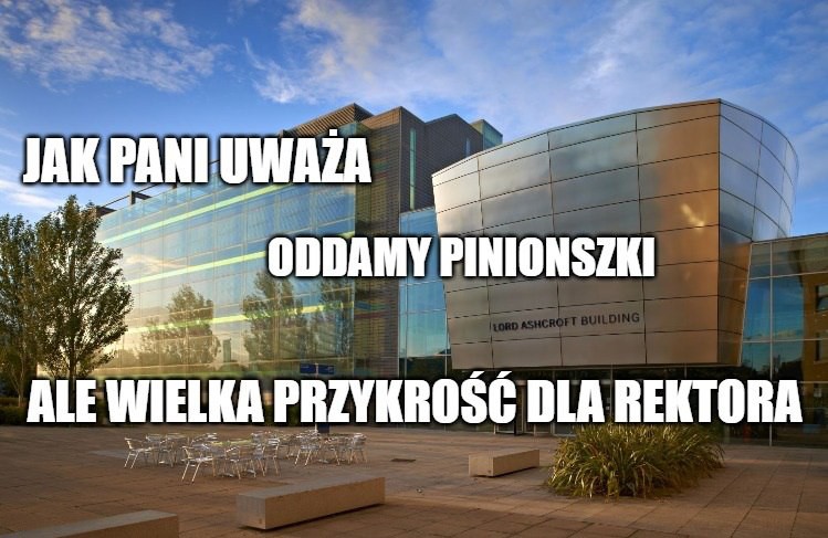 Wielka Brytania: pozwała uczelnię, bo studia były bez sensu, wygrała