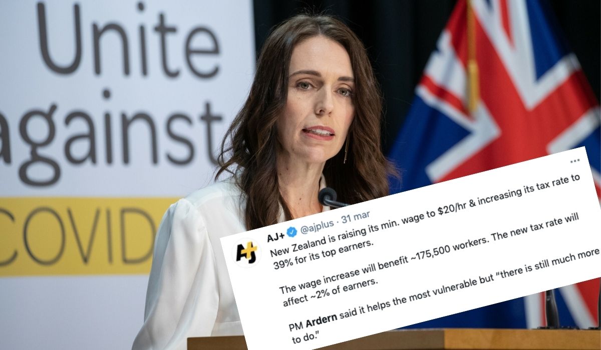 Nowa Zelandia podniosła jednocześnie podatki dla najbogatszych i płacę minimalną