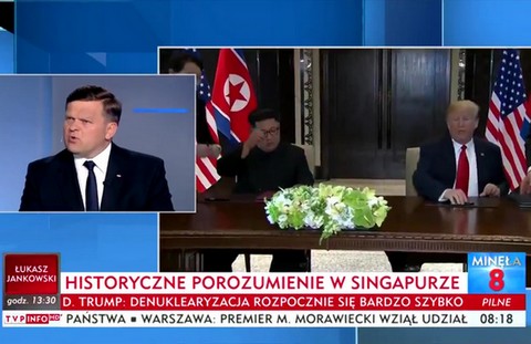 Polityk PiS w TVP: "Polska też miała wkład w sukces spotkania Trumpa z Dzong Unem":trump::flag-pl::jarek: