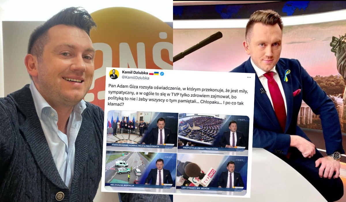 Pracownik TVP usiłuje przekonywać, że nigdy nie zajmował się polityką, ale chyba nie całkiem mówi prawdę