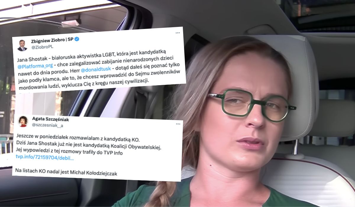 Jana Shostak nie wystartuje z list KO, powodem poglądy na kwestie aborcji