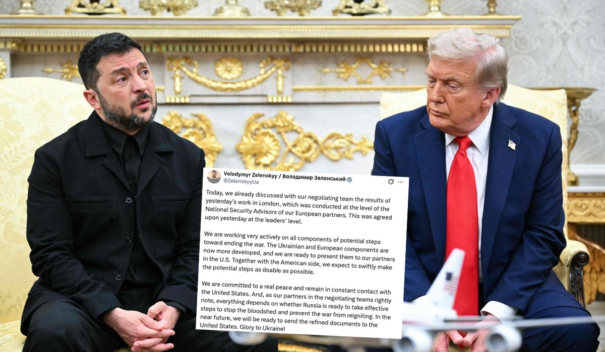 Ukraina przedstawi administracji USA swoją wersję zakończenia wojny