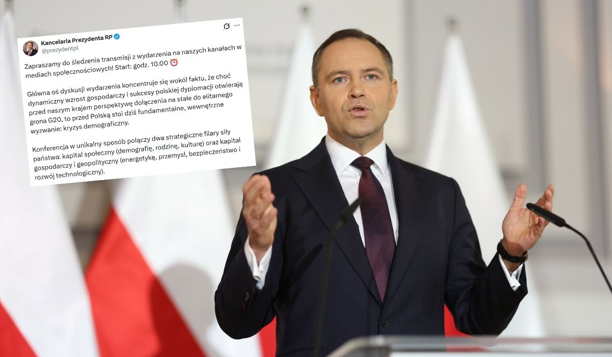 Prezydent Nawrocki apeluje do mężczyzn, żeby nie zastanawiali się za dużo, tylko zakładali rodziny