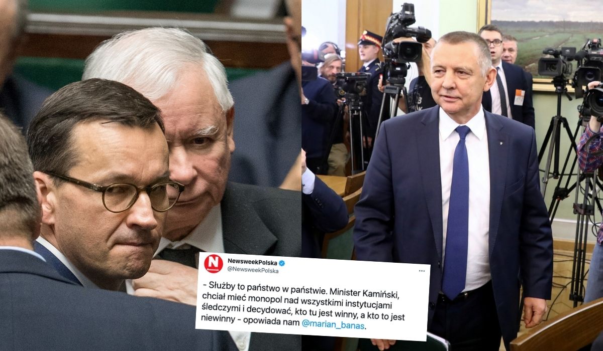 Marian Banaś straszy PiS w Newsweeku: mam dużą wiedzę o nieprawidłowościach