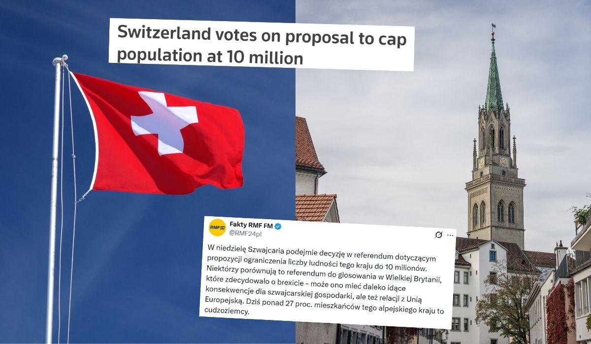 Szwajcarzy w referendum zdecydują, czy zablokują imigrację i przyznawanie obywatelstw