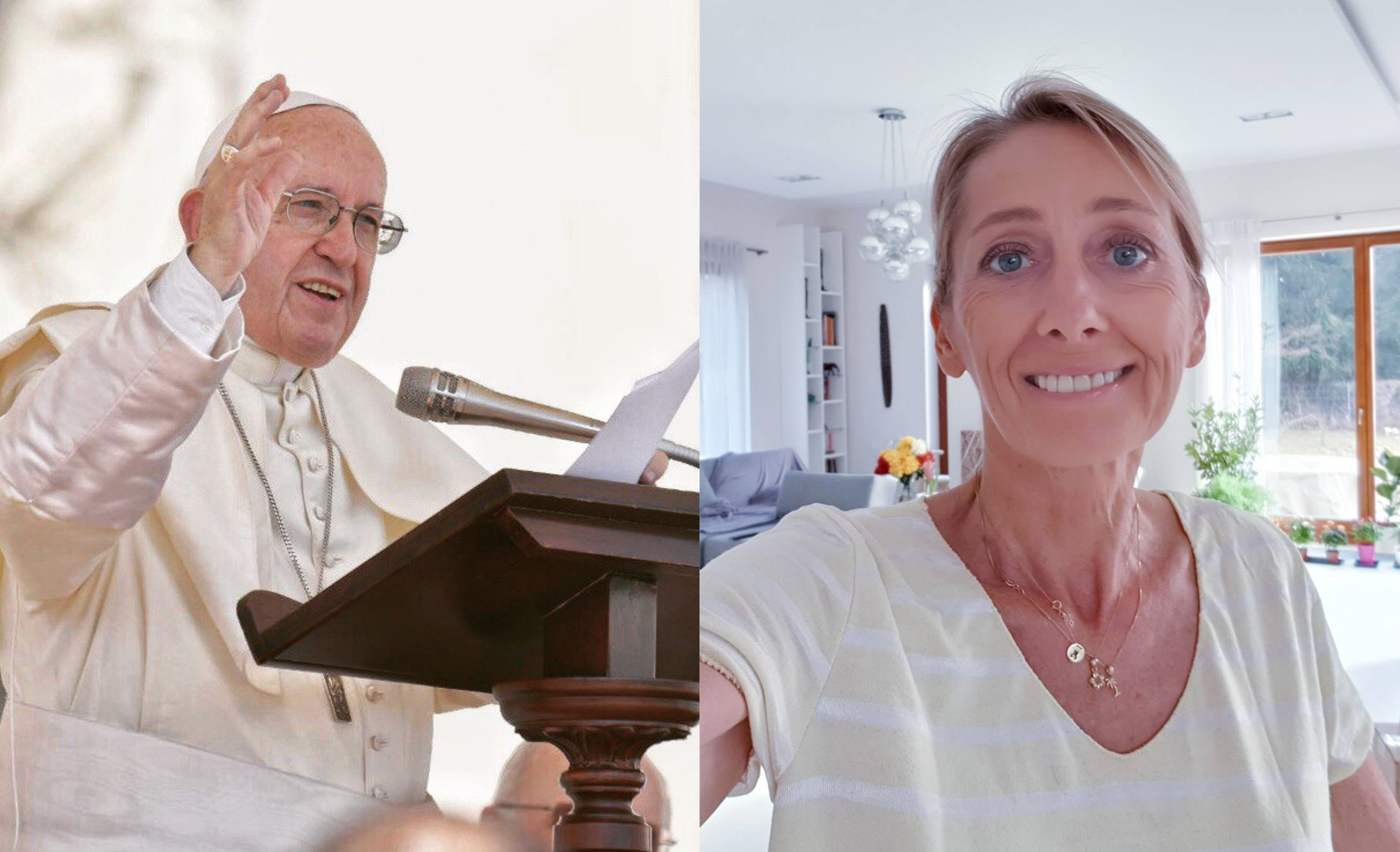 Beata Pawlikowska została "autorytetem i doradcą" w programie papieża Franciszka