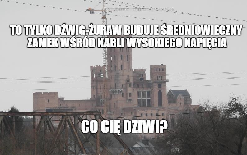 Zamek w Puszczy Noteckiej cudem sprawności deweloperskiej