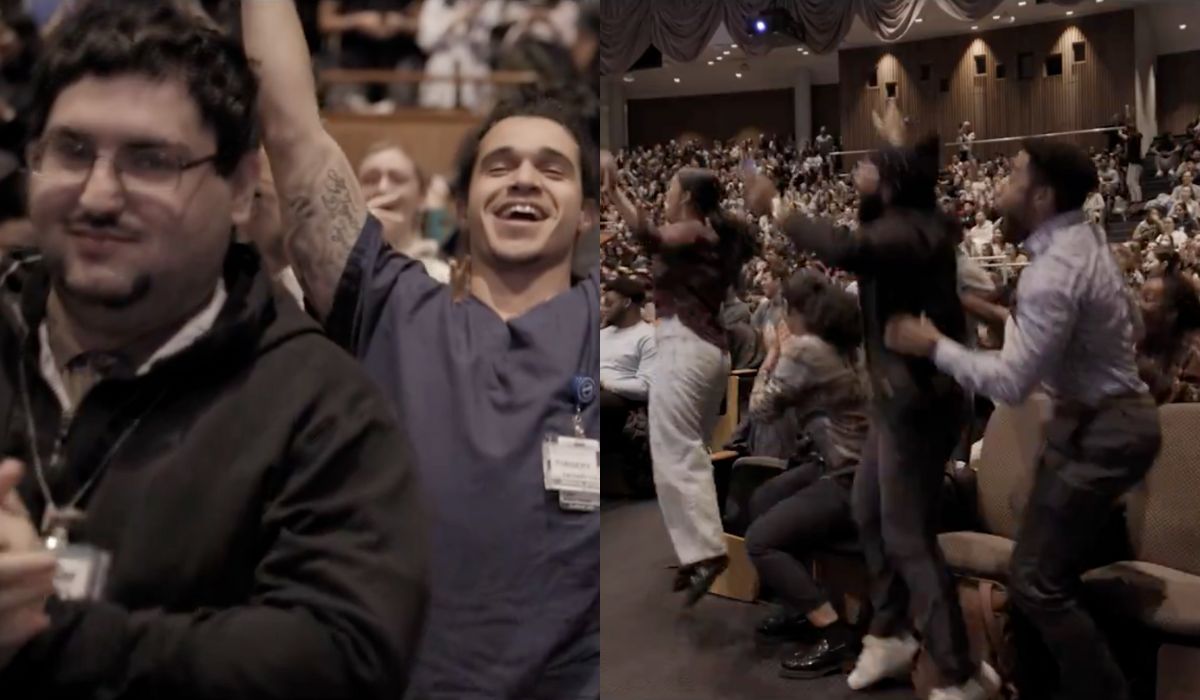 USA: uczelnia nagrała euforię studentów medycyny, którzy dowiedzieli się, że nie będą musieli płacić za naukę