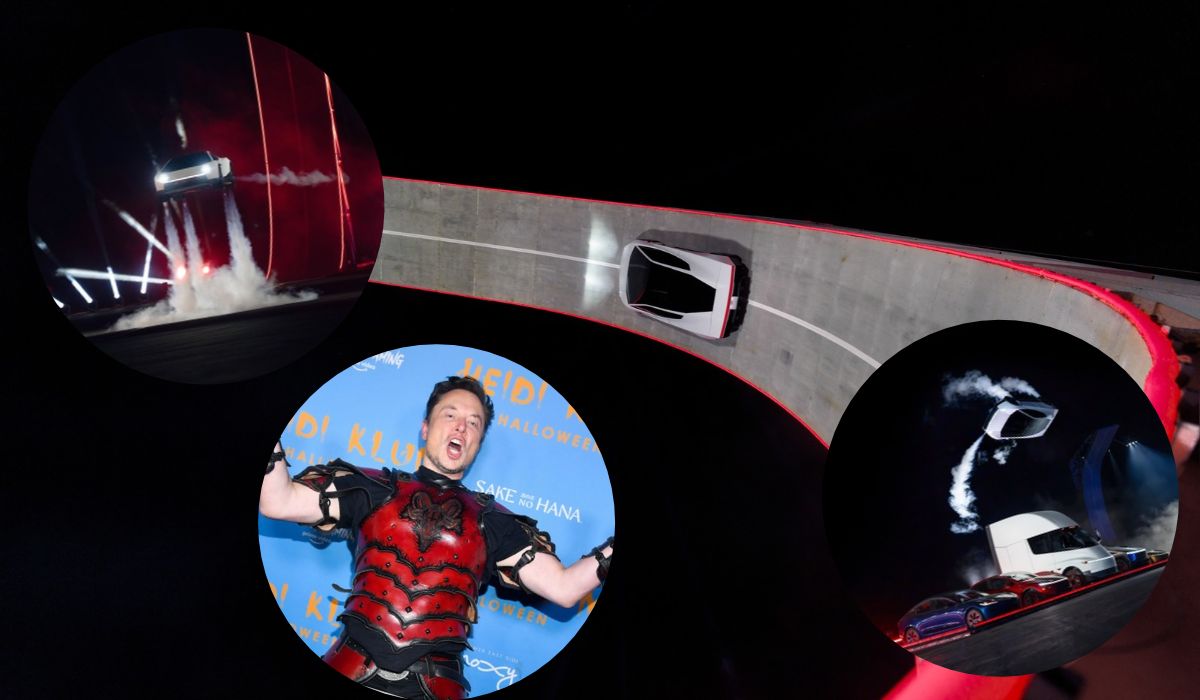 Musk zaprezentował latający samochód i wszystkim trochę opadły szczęki
