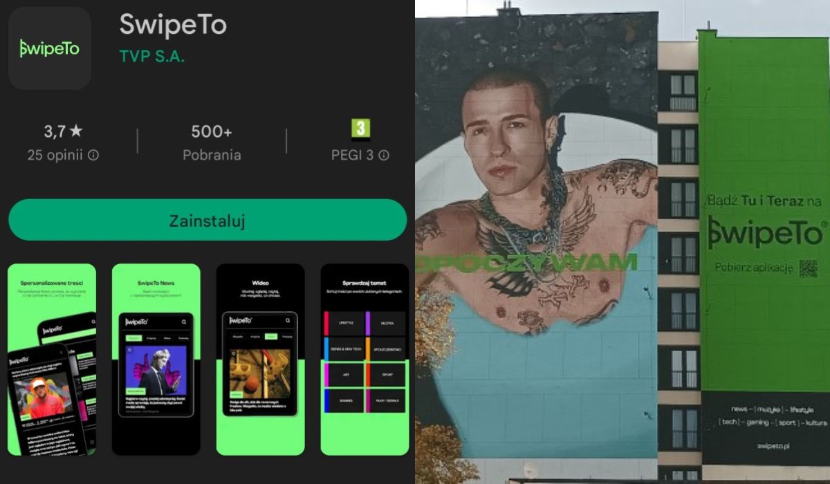 Znika serwis SwipeTo, lifestylowy twór TVP skierowany do młodych, 35 mln zł poszło w piach