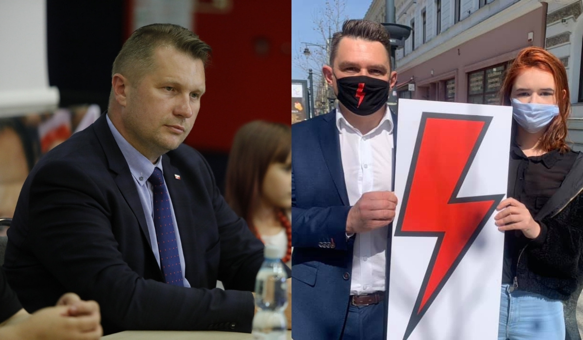 Czarnek chwali dyrektora z Łodzi za "walkę z ideologizacją dzieci" i obiecuje, że go "uhonoruje"